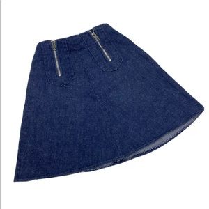 Union Made Denim Skirt XS